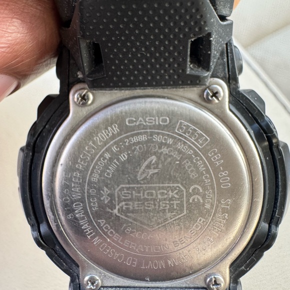 G-Shock Black Smartwatch with Rugged Design - Picture 4 of 6